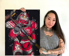Load image into Gallery viewer, Fallout Power Armor T-51 Nuka Cola Print