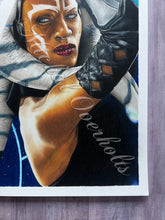 Load image into Gallery viewer, Ahsoka Colored Pencil Drawing Print