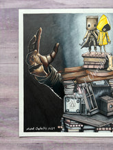 Load image into Gallery viewer, Original Drawing: Little Nightmares Color Drawing