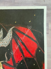Load image into Gallery viewer, Lilith Colored Pencil Drawing Diablo Print