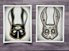 Load image into Gallery viewer, Bioshock Bunny Splicer Masks Print