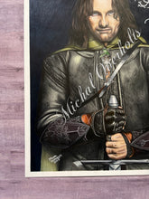 Load image into Gallery viewer, Original Drawing: Lord of the Rings Aragorn Full Color Drawing