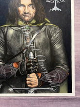 Load image into Gallery viewer, Original Drawing: Lord of the Rings Aragorn Full Color Drawing