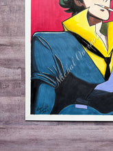 Load image into Gallery viewer, Original Drawing: Cowboy Bebop Spike Spiegel Marker Drawing
