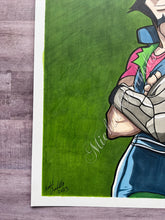 Load image into Gallery viewer, Original Drawing: Cowboy Bebop Jet Black Marker Drawing