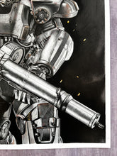 Load image into Gallery viewer, Original Drawing: Fallout T-60 Power Armor Colored Pencil