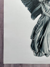 Load image into Gallery viewer, Original Drawing: Alabaster Statue Colored Pencil Drawing