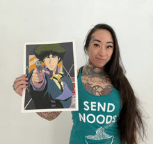 Load image into Gallery viewer, See You Space Cowboy Colored Pencil Drawing Print