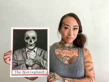 Load image into Gallery viewer, Tarot 5- The Hierophant Print