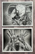 Load image into Gallery viewer, The Pale Man Graphite Drawing Print