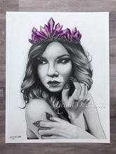 Load image into Gallery viewer, A Crystal Crown Print
