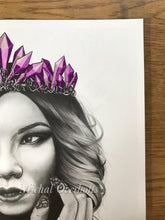 Load image into Gallery viewer, A Crystal Crown Print