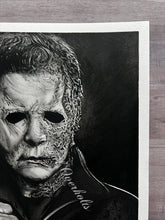 Load image into Gallery viewer, Michael Myers Halloween Drawing Print