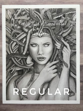 Load image into Gallery viewer, Medusa Graphite Drawing Print