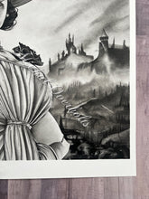 Load image into Gallery viewer, Lady Dimitrescu Graphite Drawing Print