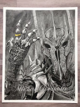 Load image into Gallery viewer, Sauron The Lord of the Rings Print