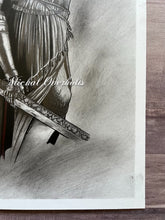 Load image into Gallery viewer, Malenia, The Blade of Miquella Mixed Media Drawing Print