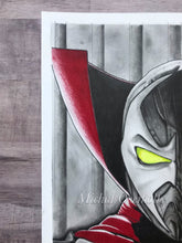 Load image into Gallery viewer, Spawn Mixed Media Drawing Print