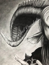 Load image into Gallery viewer, Original Drawing: My Mother Told Me to be Wary of Fauns
