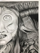 Load image into Gallery viewer, Original Drawing: My Mother Told Me to be Wary of Fauns