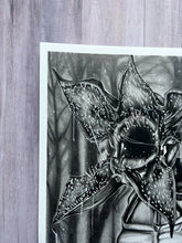 Load image into Gallery viewer, Original Drawing: A Demogorgon Graphite Drawing