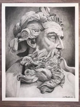 Load image into Gallery viewer, The Bust of Neptune Print