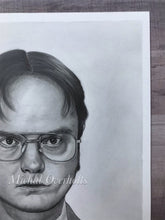 Load image into Gallery viewer, Dwight Schrute The Office Portrait Print