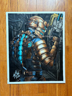 Original Drawing Dead Isaac