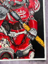 Load image into Gallery viewer, Original Drawing: Fallout T-51 Nuka Cola Power Armor
