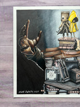 Load image into Gallery viewer, Original Drawing: Little Nightmares Color Drawing
