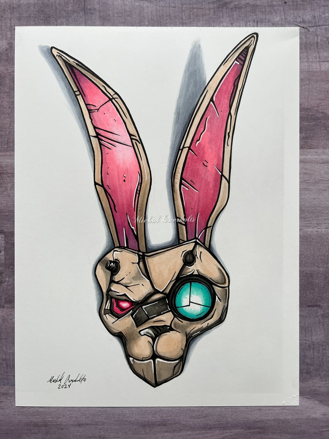 PRE-ORDER: Borderlands Tiny Tina Bunny Mask Print