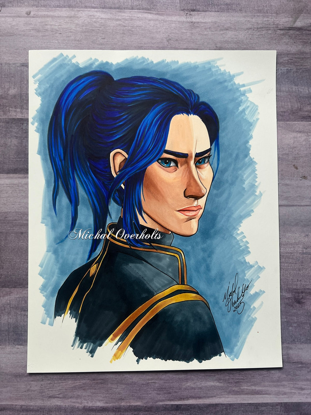 Original Drawing: Caitlyn Arcane Full Color