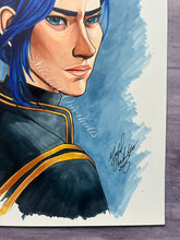 Load image into Gallery viewer, Original Drawing: Caitlyn Arcane Full Color
