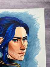 Load image into Gallery viewer, Original Drawing: Caitlyn Arcane Full Color
