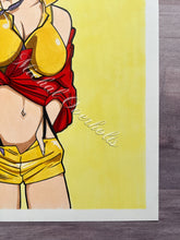 Load image into Gallery viewer, Cowboy Bebop Faye Valentine Marker Drawing Print
