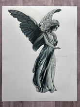 Load image into Gallery viewer, PRE-ORDER: Alabaster Statue Drawing Print
