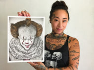 Original Drawing: You'll Float Too Clown It