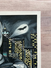 Load image into Gallery viewer, The Dark Knight Colored Pencil Drawing Print
