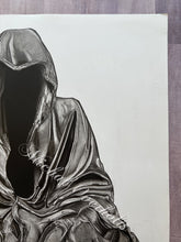 Load image into Gallery viewer, Original Drawing: Patience Graphite and Charcoal Reaper Drawing
