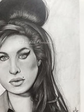 Load image into Gallery viewer, Original Drawing: Amy Winehouse
