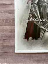 Load image into Gallery viewer, Malenia, The Blade of Miquella Mixed Media Drawing Print
