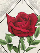 Load image into Gallery viewer, Original Drawing: Rose Stippling
