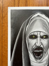 Load image into Gallery viewer, Nun Horror Art Print
