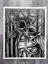 Load image into Gallery viewer, Original Drawing: A Demogorgon Graphite Drawing
