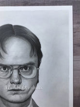 Load image into Gallery viewer, Dwight Schrute The Office Portrait Print
